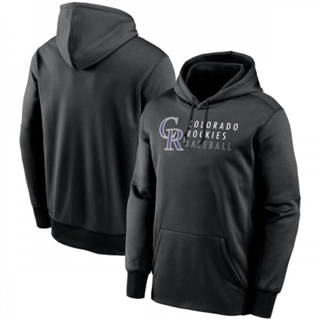 Men's Colorado Rockies Black Hoodie