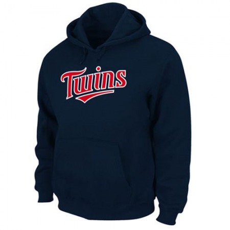 Minnesota Twins Majestic Fleece Hitter Navy MLB Hoodie