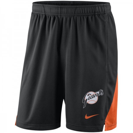 Men's San Francisco Giants Black Franchise Performance Shorts