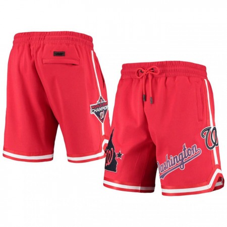 Men's Washington Nationals Red Shorts