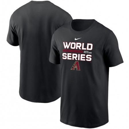 Men's Arizona Diamondbacks Black 2023 World Series Collection Dugout T-Shirt