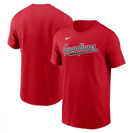 Men's Cleveland Guardians Red T-Shirt