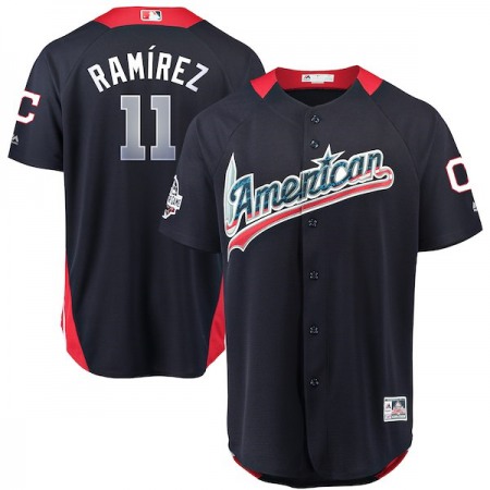 American League #11 Jose Ramirez Navy 2018 MLB All-Star Game Home Run Derby Jersey