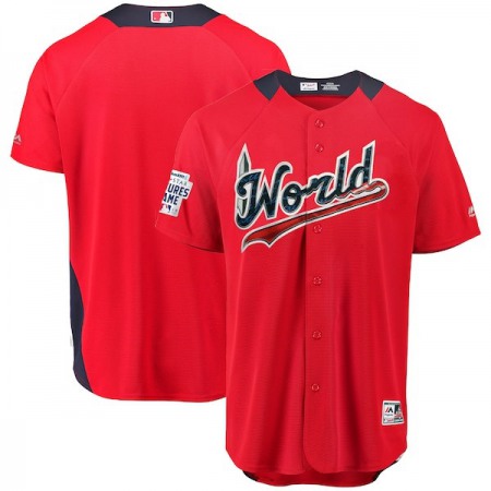 Men's World Red 2018 MLB All-Star Futures Game On-Field Team Jersey