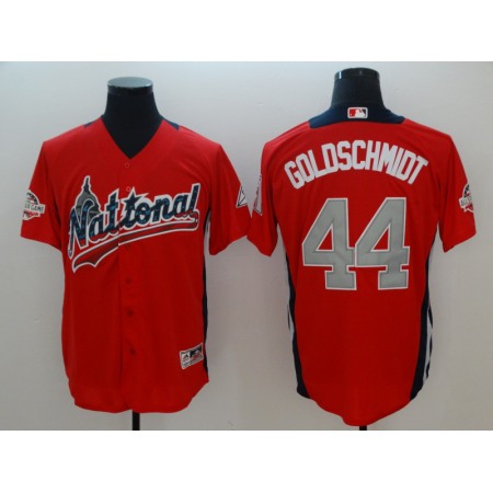 National League #44 Paul Goldschmidt Red 2018 MLB All-Star Game Home Run Derby Jersey