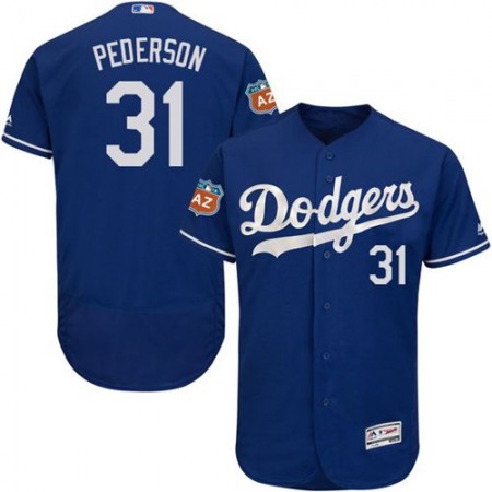 Dodgers #31 Joc Pederson Blue Flexbase Authentic Collection Stitched MLB Jersey