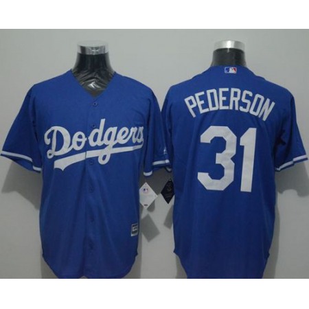 Dodgers #31 Joc Pederson Blue New Cool Base Stitched MLB Jersey