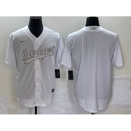 Men's Los Angeles Dodgers Blank Weekend Stitched Baseball Jersey