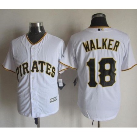 Pirates #18 Neil Walker White New Cool Base Stitched MLB Jersey