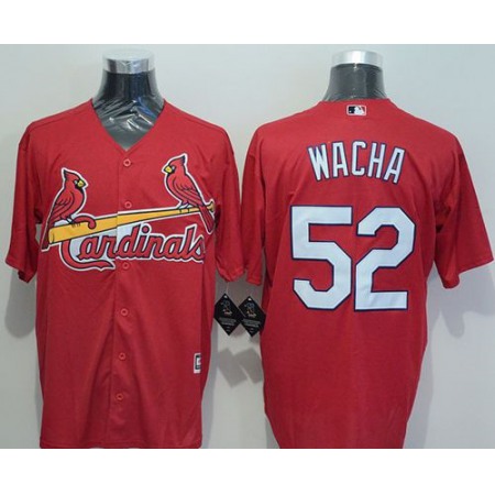 Cardinals #52 Michael Wacha Red New Cool Base Stitched MLB Jersey