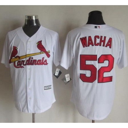 Cardinals #52 Michael Wacha White New Cool Base Stitched MLB Jersey