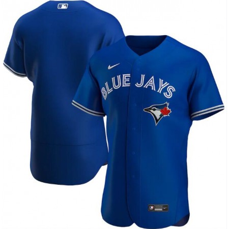 Men's Toronto Blue Jays Blank White Flex Base Stitched Jersey