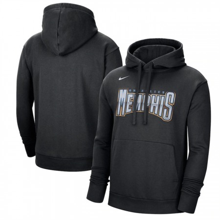 Men's Memphis Grizzlies Black 2022/23 City Edition Essential Pullover Hoodie