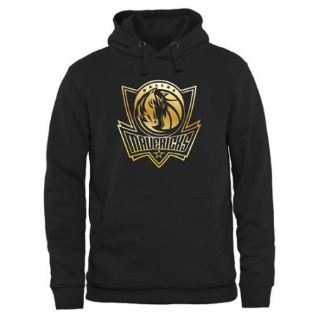 Dallas Mavericks Gold Collection Pullover Hoodie Black