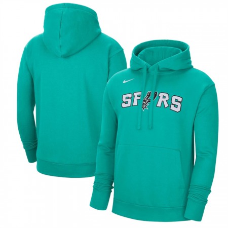 Men's San Antonio Spurs Teal 2022/23 City Edition Essential Pullover Hoodie