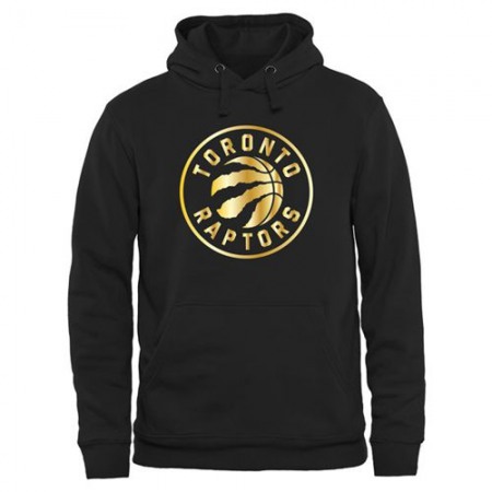 Toronto Raptors Gold Collection Pullover Hoodie Black