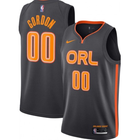 Men's Orlando Magic #00 Aaron Gordon City Edition Stitched NBA Jersey