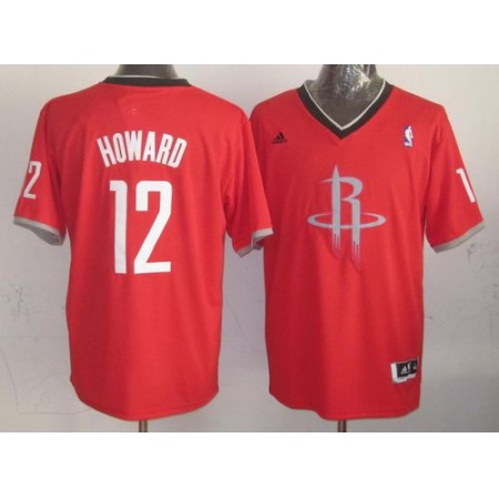 Rockets #12 Dwight Howard Red 2013 Christmas Day Swingman Stitched NBA Jersey