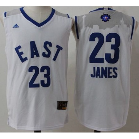 Cavaliers #23 LeBron James White 2016 All Star Stitched NBA Jersey