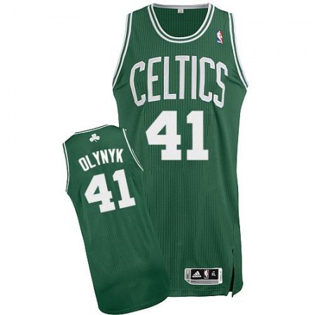 Revolution 30 Celtics #41 Kelly Olynyk Green(White No.) Stitched NBA Jersey