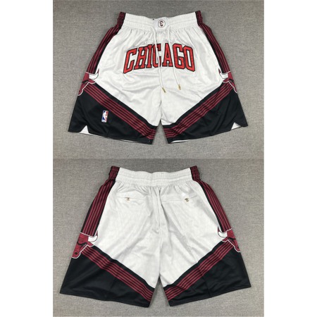 Men's Chicago Bulls 2022/23 City Edition White Shorts (Run Small)