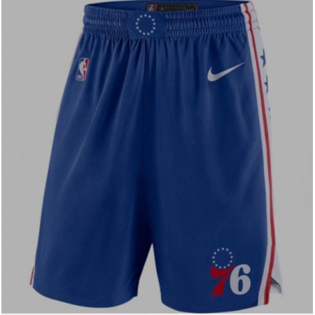 Men's Philadelphia 76ers Blue NBA Shorts