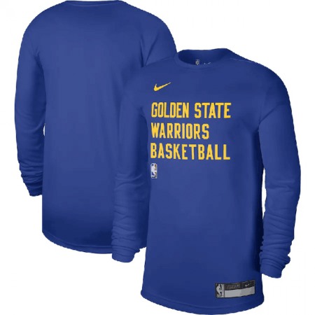 Men's Golden State Warriors Royal 2023/24 Legend On-Court Practice Long Sleeve T-Shirt