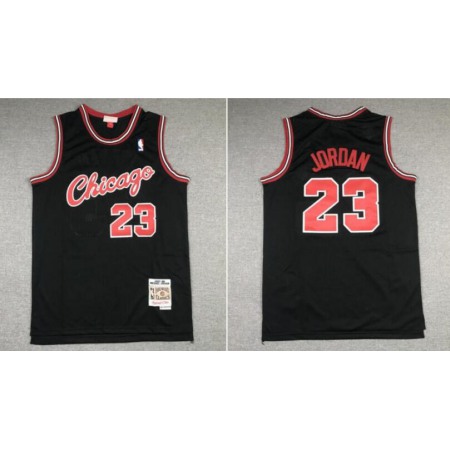 Youth Chicago Bulls #23 Michael Jordan Black Stitched Basketball Jersey