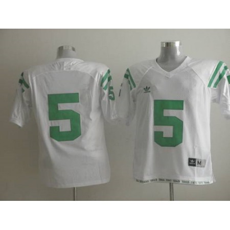 Fighting Irish #5 Everett Golson White Under The Lights Stitched NCAA Jersey