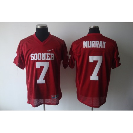 Sooners #7 DeMarco Murray Red Stitched NCAA Jersey