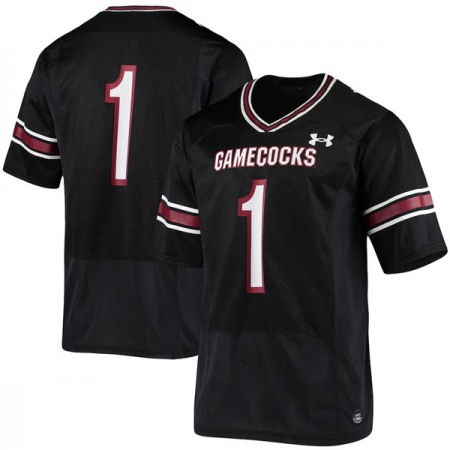 Men's South Carolina Fighting Gamecocks #1 Jaycee Horn Black Stitched Jersey