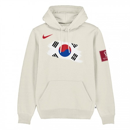 Men's Korea FIFA World Cup Soccer Hoodie White