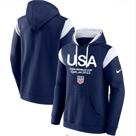 Men's USA Navy 2022 FIFA World Cup Soccer Hoodie