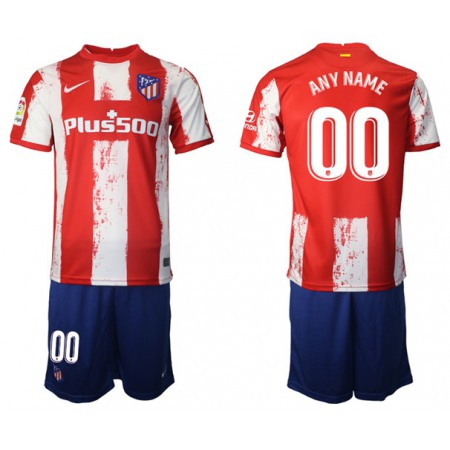 Athletic De Madrid Custom Home Football Jersey