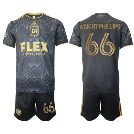 Men's Los Angeles Football Club #66 Wright-phillips Black Soccer Jersey Suit