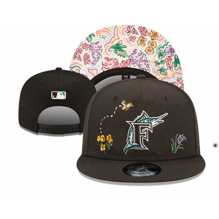 Miami Marlins Snapback Hat