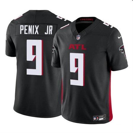 Youth Atlanta Falcons #9 Michael Penix Jr Black 2024 Draft F.U.S.E Vapor Untouchable Limited Stitched Football Jersey