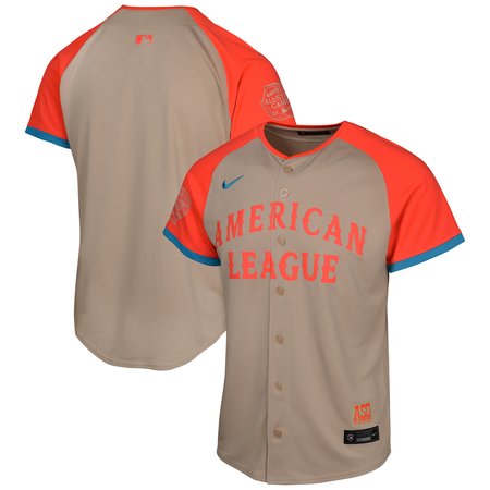 Youth American League Nike Cream 2024 MLB All-Star Game Limited Jersey