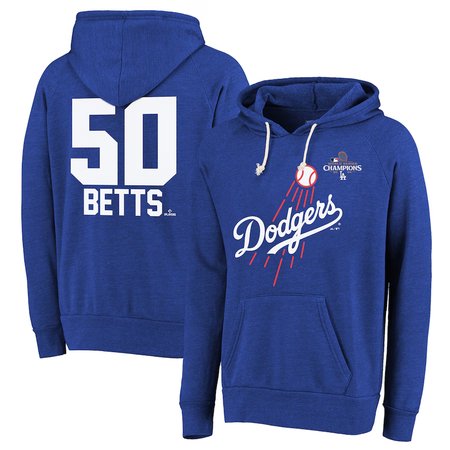 Men's Los Angeles Dodgers 2024 World Series Champions Royal Hoodie