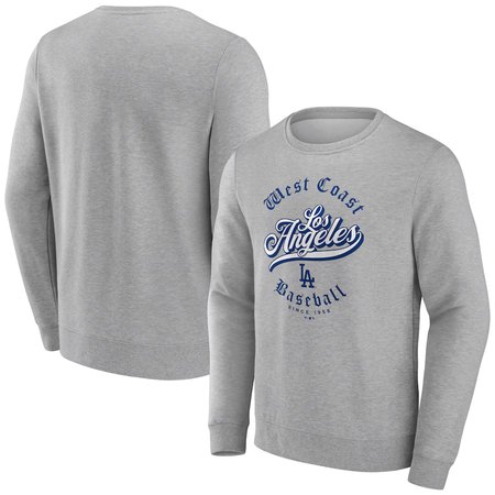 Men's Los Angeles Dodgers 2024 World Series Champions Gray Hoodie