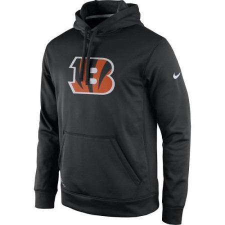 Men's Cincinnati Bengals Nike Black Practice Performance Pullover Hoodie