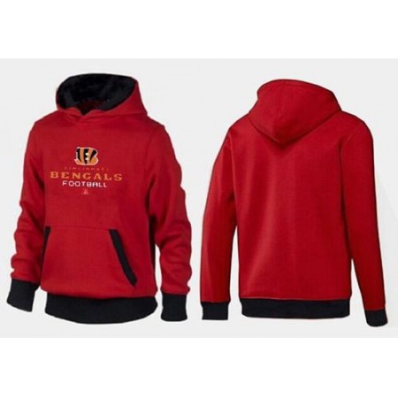 Cincinnati Bengals Critical Victory Pullover Hoodie Red & Black