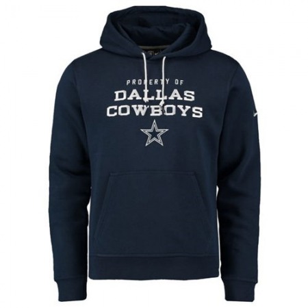 Dallas Cowboys Nike Stadium Classic Club Fleece Pullover Hoodie Navy