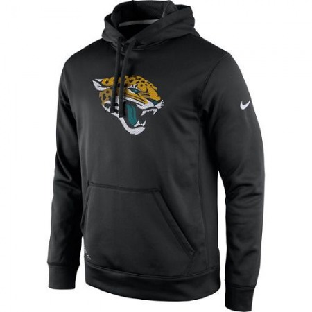 Men's Jacksonville Jaguars Nike Black Practice Performance Pullover Hoodie