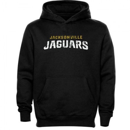 Jacksonville Jaguars Faded Wordmark Hoodie Black