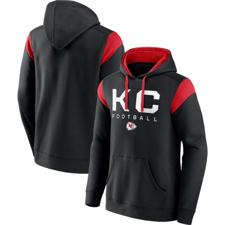 Men's Kansas City Chiefs Black Call The Shot Pullover Hoodie