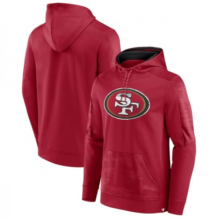 Men's San Francisco 49ers Red On The Ball Pullover Hoodie