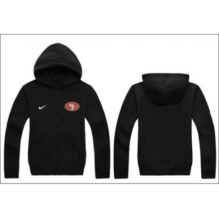 Nike San Francisco 49ers Authentic Logo Hoodie Black