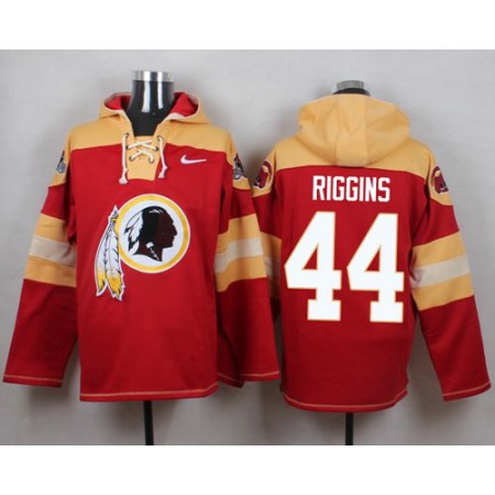 Nike Redskins #44 John Riggins Burgundy Red Player Pullover NFL Hoodie