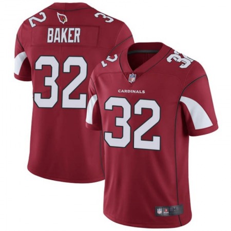 Men's Arizona Cardinals #32 Budda Baker Red Vapor Untouchable Limited Stitched Jersey